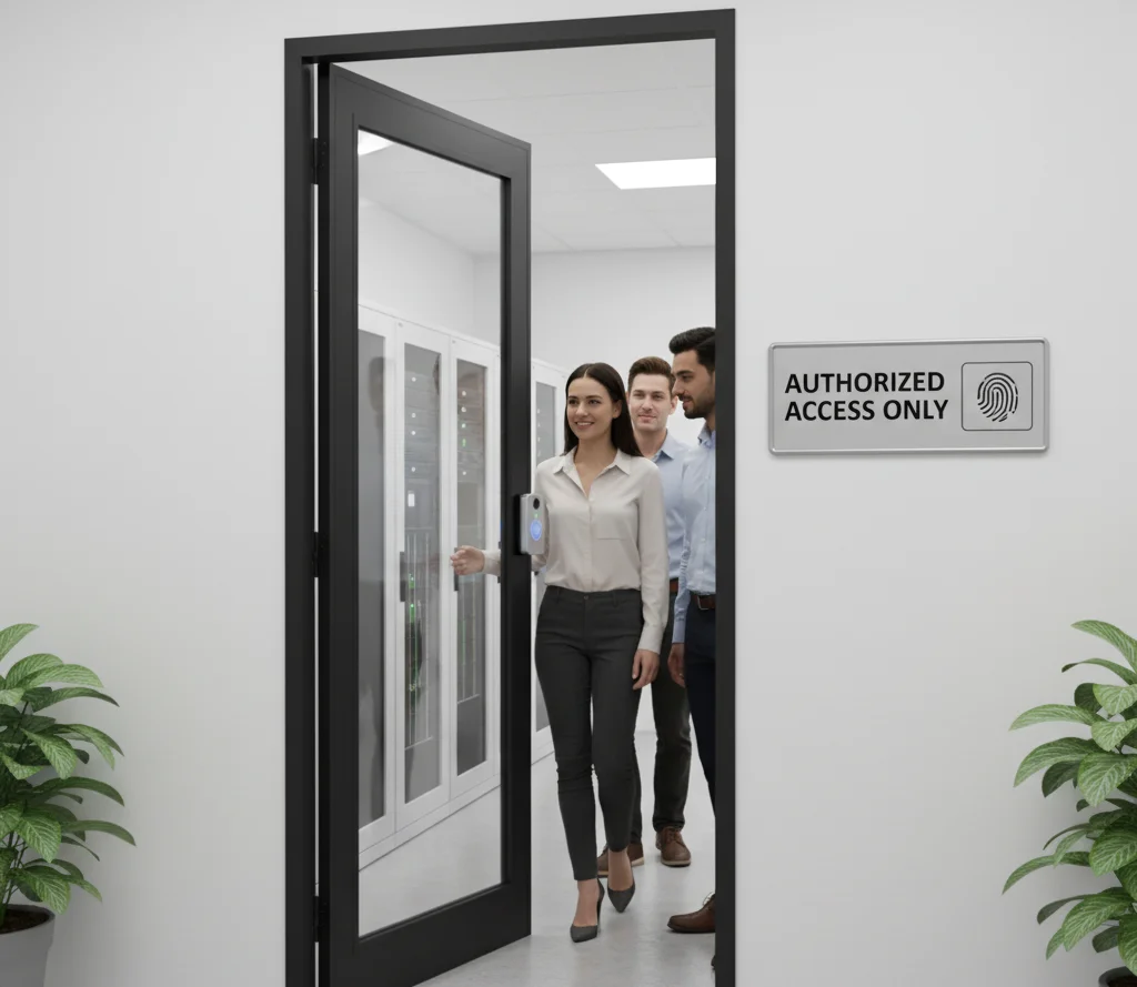 Biometric Authentication for Small Business Access Control