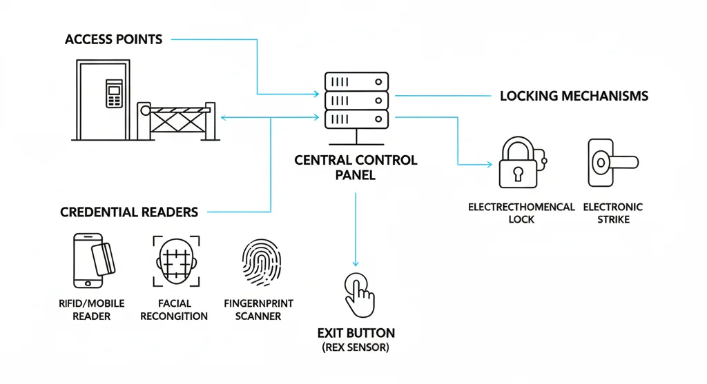 Key Components of Physical Access Control Systems