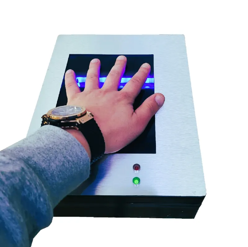 Palm print scanners