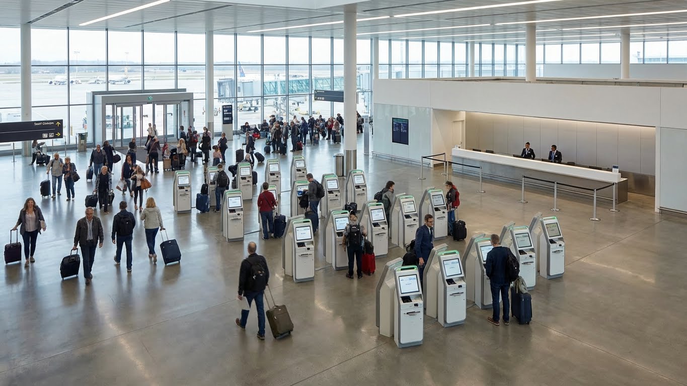 Benefits of Airport Self-Check-In Kiosks for Passengers