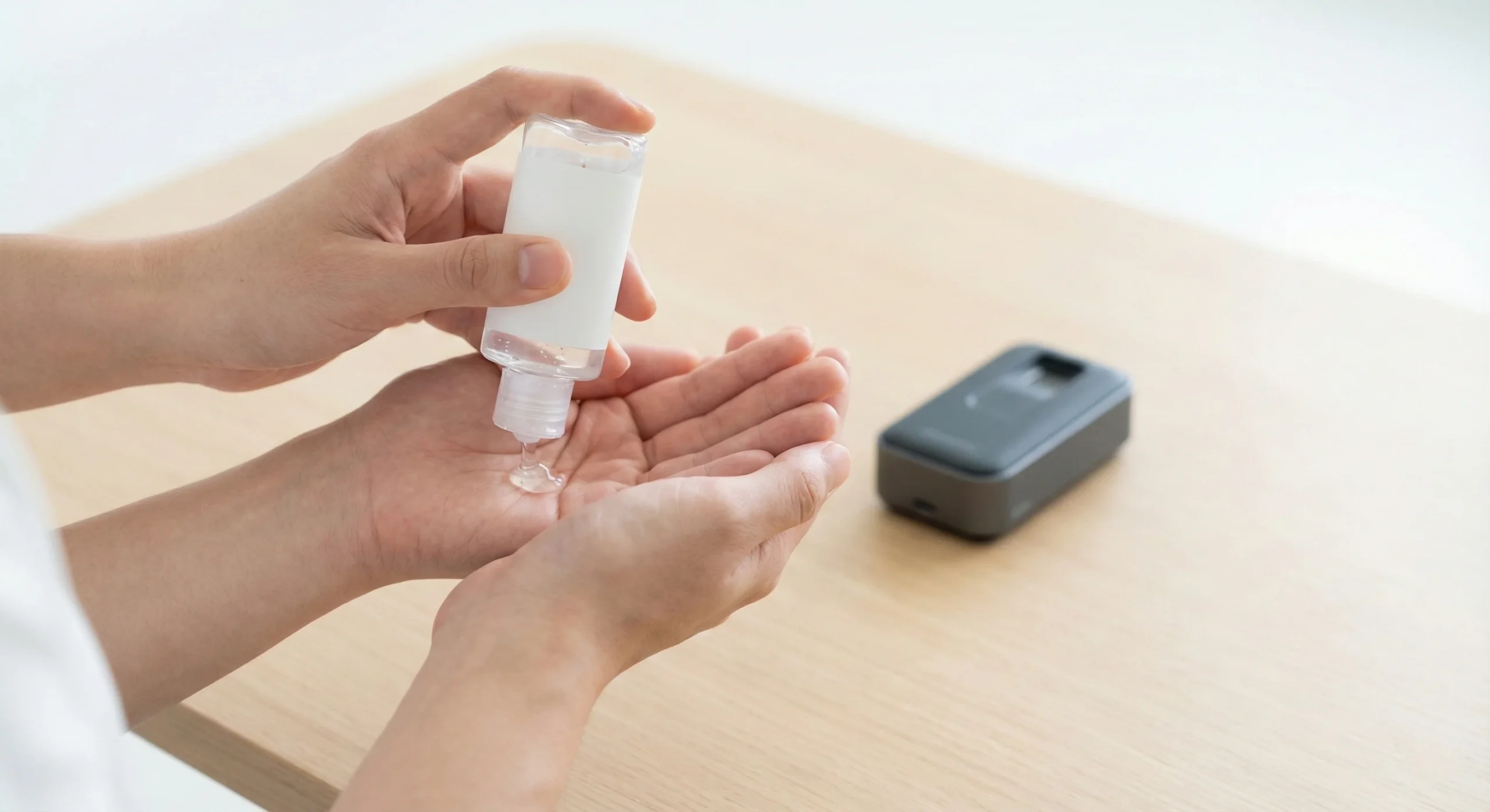 Keep Fingers Clean and Dry