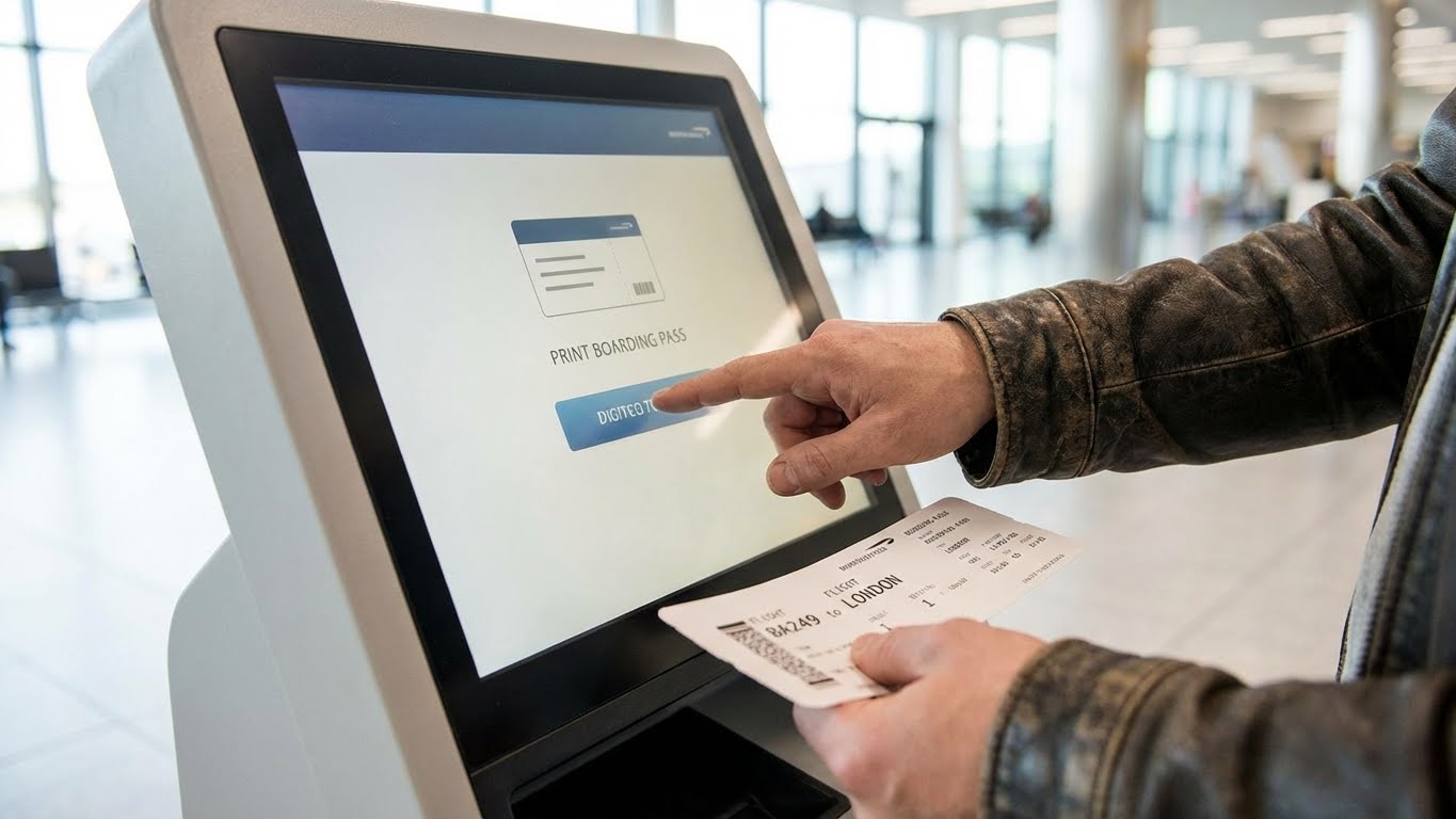 What Are Airport Self-Check-In Kiosks