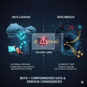 Difference Between Data Leakage and Data Breach