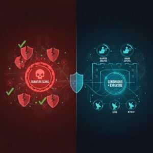 How MDR differs from traditional antivirus software